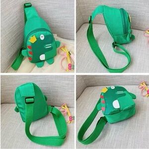 NWT Green Dinosaur Kids Backpack